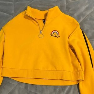 Chase the rainbow vintage hoodie